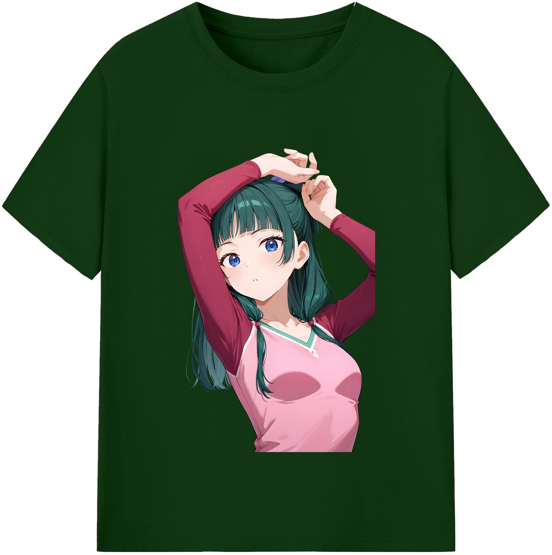 （画像用） 薬屋のひとりごと The Apothecary Diaries 綿100％半袖Tシャツ（フロントプリント）